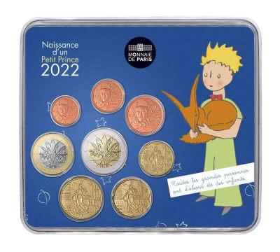 【钱币赏析】【法国】2022小王子包装流通币