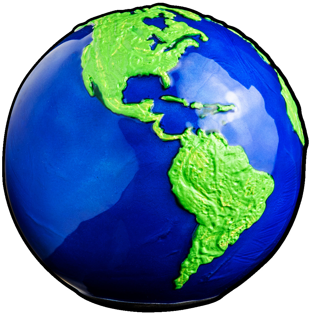 巴巴多斯2022年绿色地球，这是巴巴多斯发行的第n个地球了，从第一枚获奖，后面出了很多。这款算是平民价格，估计想法是要人手一个吧