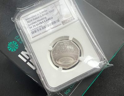 【实物赏析】【英国】科学家系列霍金黑洞