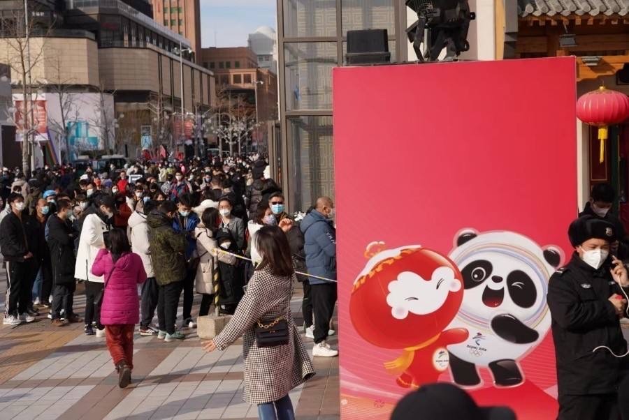 🎁安排！🏂人手一个冰墩墩～赶紧上车！⛷️