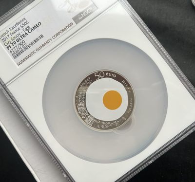 【实物赏析】【法国】米其林三星盖伊萨沃伊银币～