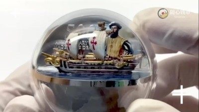 【钱币赏析】【纽斯】麦哲伦500周年3D立体银币