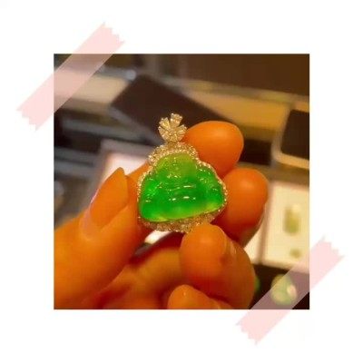 珠宝欣赏-冰绿佛公