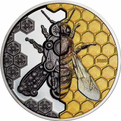 【钱币赏析】【蒙古】机械昆虫系列【2】瓢虫