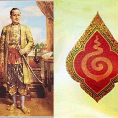 这是一颗顶级泰国拉玛一世银币