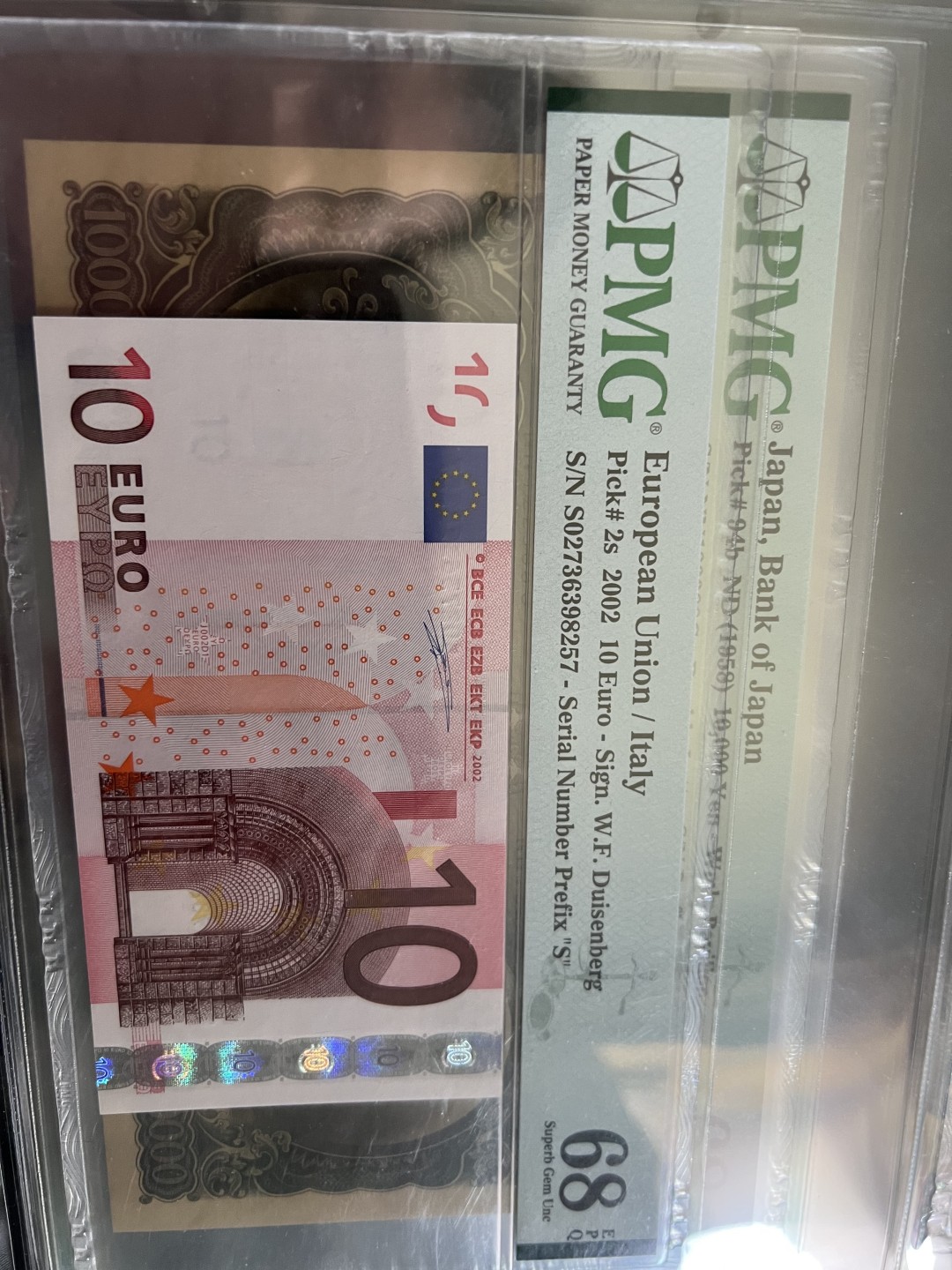 各种日本及欧洲纸币