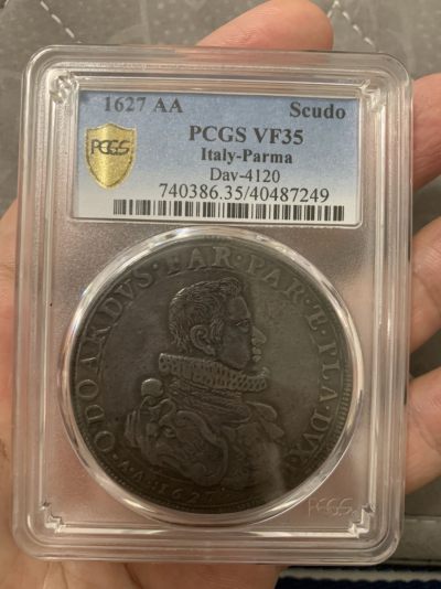 1626AA帕尔马公国斯库多大银币