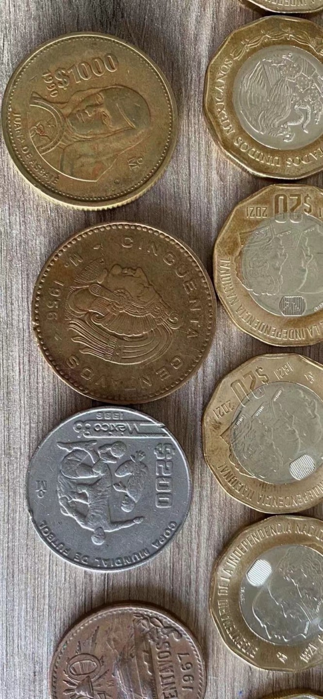 墨西哥鹰币银币 价值未知