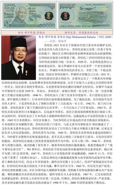 排华反苏、贪腐暴政的印度尼西亚总统“哈吉·穆罕默德·苏哈托”