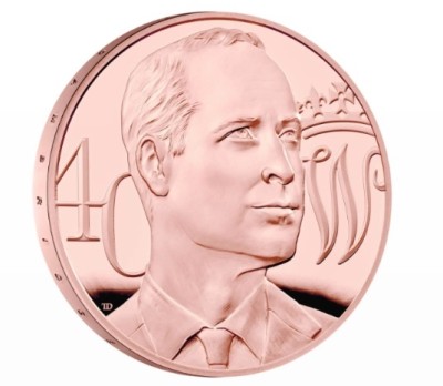 【钱币赏析】【英国】威廉王子40岁生日纪念币