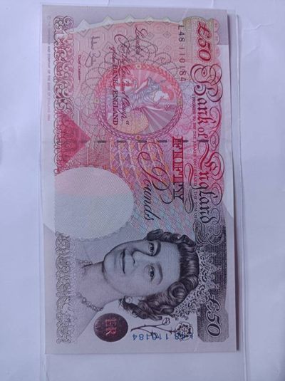 50英镑纸币一张哦