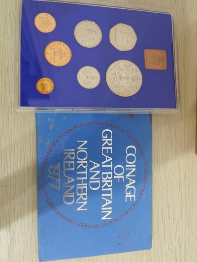 英国1972年精致流通纪念币一套 