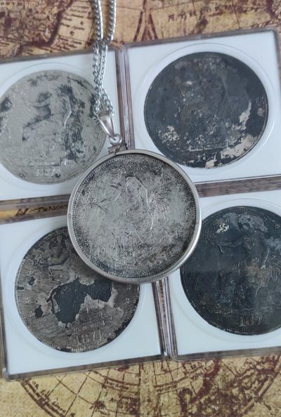 海捞的美国拿花自由女神贸易银