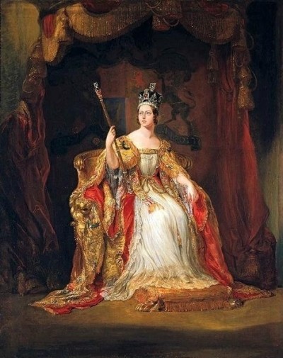 维多利亚女王马剑银币
