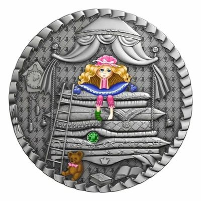 【新币赏析】【纽埃】仿古童话【5】冰雪女王，1oz，发行量：1000.