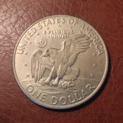 美国一美元登月硬币