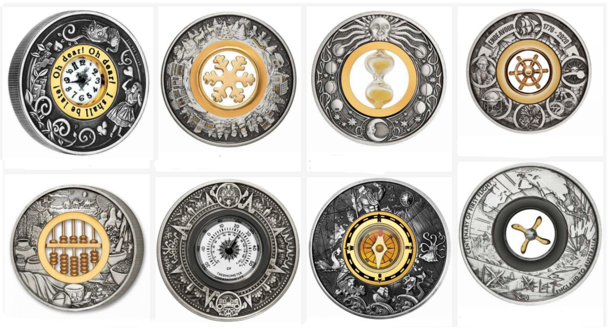 【钱币赏析】【图瓦卢】历史巨轮桌游银币