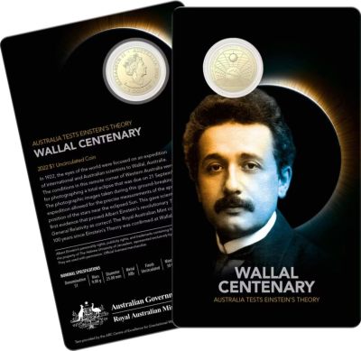 【钱币赏析】【澳大利亚】广义相对论验证百年纪念-沃拉尔日食观测