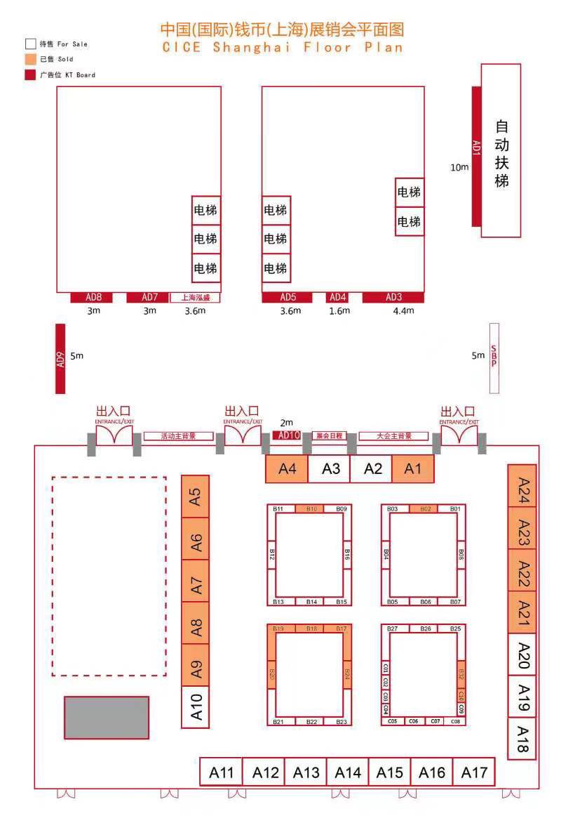 【钱币交流会】2023上海CICE钱币交流会（1.8-1.10）