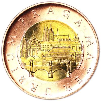 获奖币的捷克50克朗
