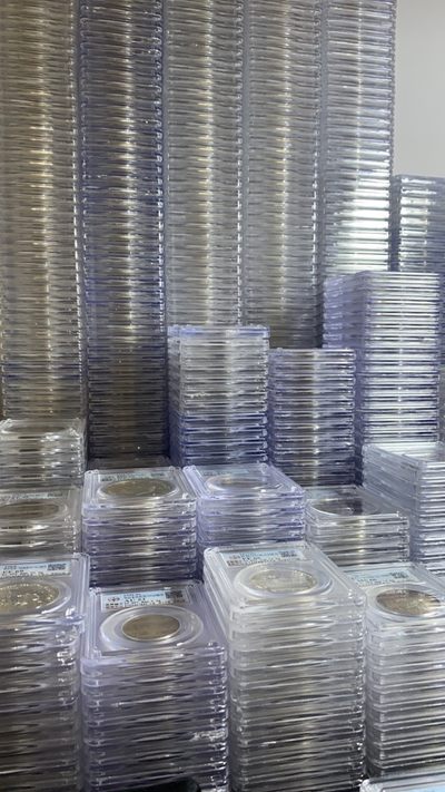 常年批零公博评级外国金银币