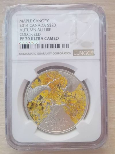 钱币上的风景-白瀑寺