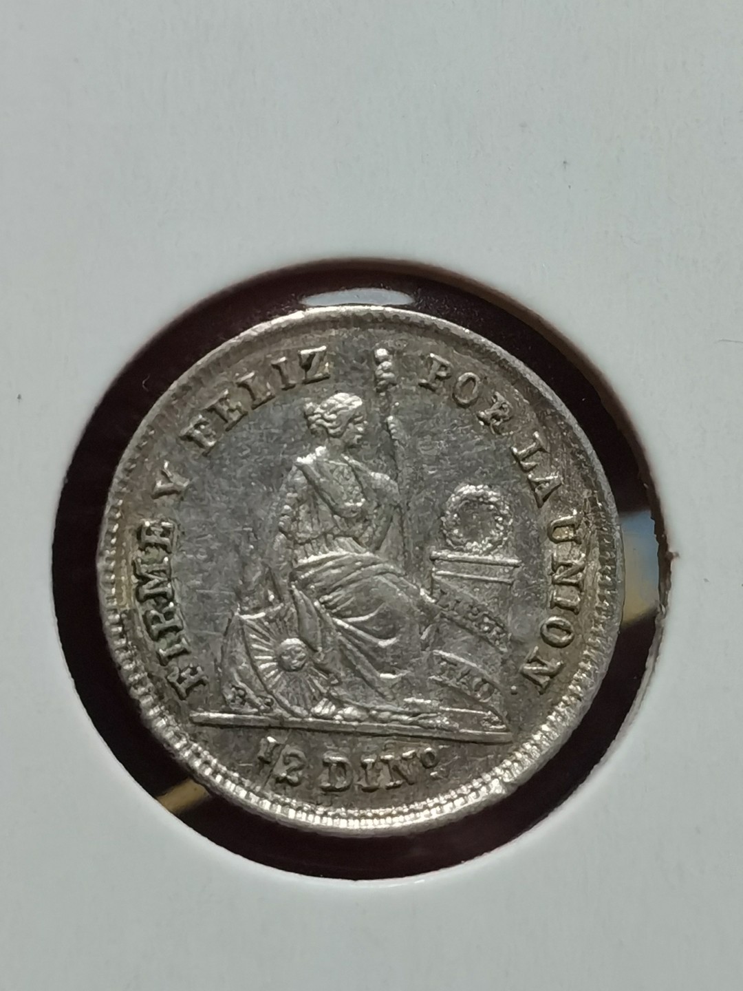 秘鲁 十进位货币 100centavos(10 Dineros)=1sol