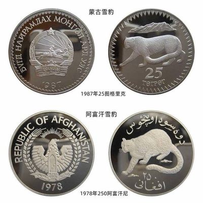 我最喜欢的雪豹银币