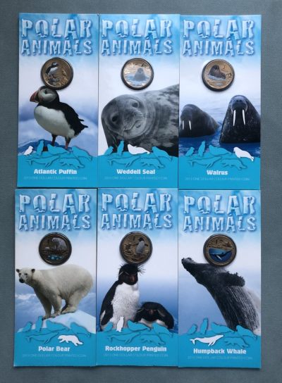 澳大利亚-南极动物纪念币