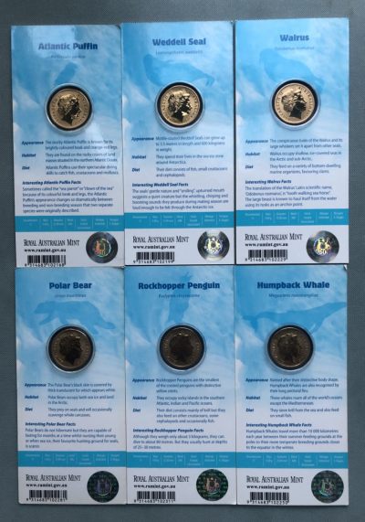 澳大利亚-南极动物纪念币