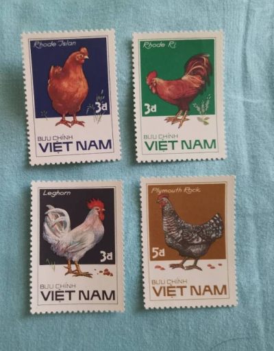 越南1986鸡邮票