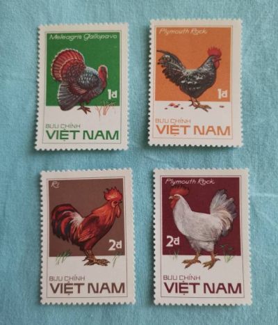 越南1986鸡邮票
