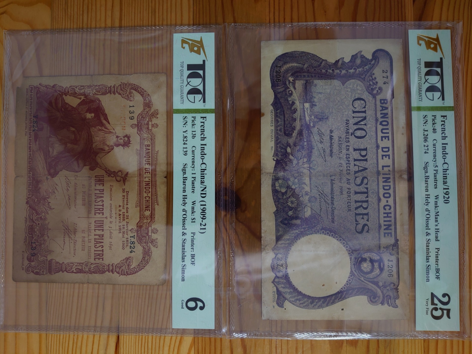 来自各国的纸币，让大家看看，tqg不只能评国外的，国内的有点历史的亦难不到他们！在此放上马来亚的，意大利三杰，中华民国时期的和东方汇理银行系列。