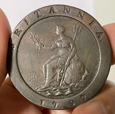 英国乔治三世大铜币