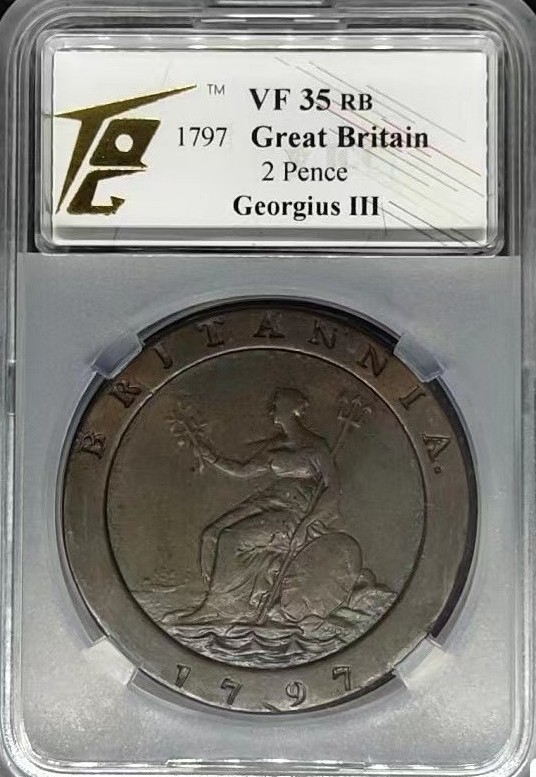 英国乔治三世大铜币