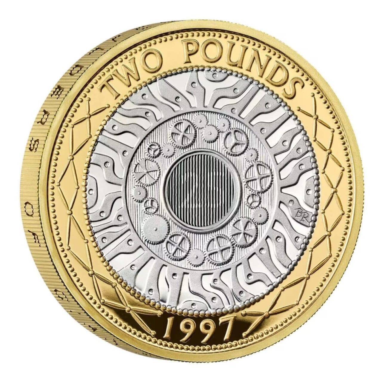 【新币赏析】【英国】庆祝2英镑发行25周年