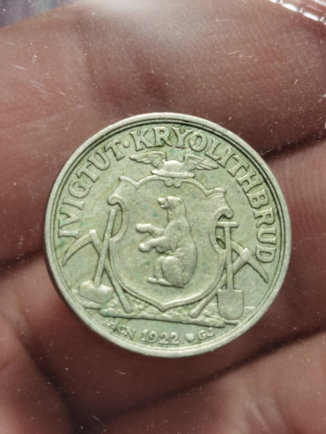 格陵兰群岛 Cryolite Mining & Trading Company.1922