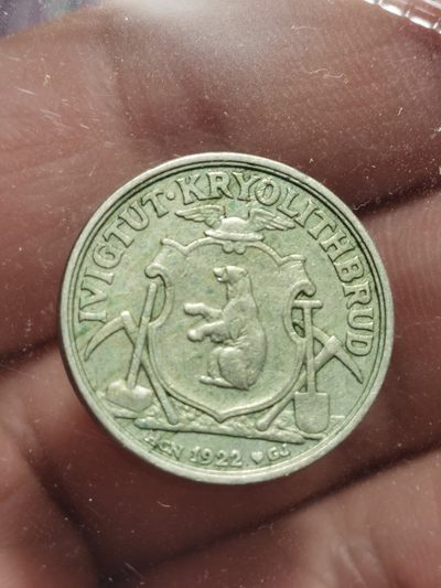 格陵兰群岛 Cryolite Mining & Trading Company.1922