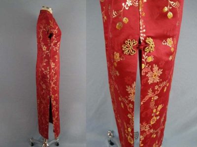 50年代复古旗袍裙