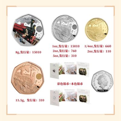 【钱币赏析】【英国】哈利波特25周年系列币