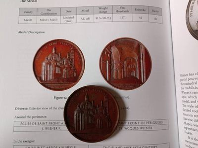 Wiener大教堂系列之1862年法国圣方St-Front的大教堂