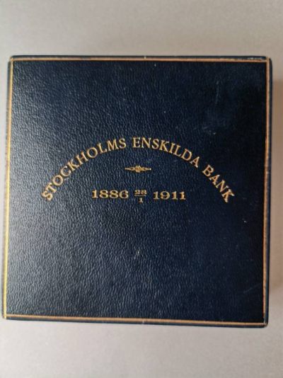 1911年瑞典银章，斯德哥尔摩银行