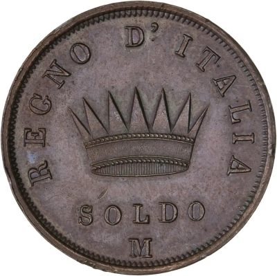 罕见的过渡版拿破仑头像铜币