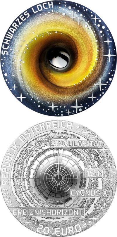 【钱币赏析】【奥地利】未知的宇宙系列【3】中子星