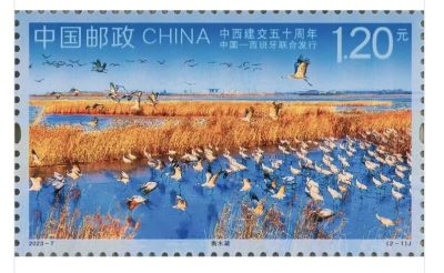 【邮票赏析】【中国】《中西建交五十周年》【2023.5.10】