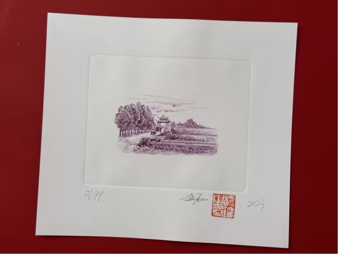 【刻意工坊】“四大天王”雕刻版印样【限量99套】