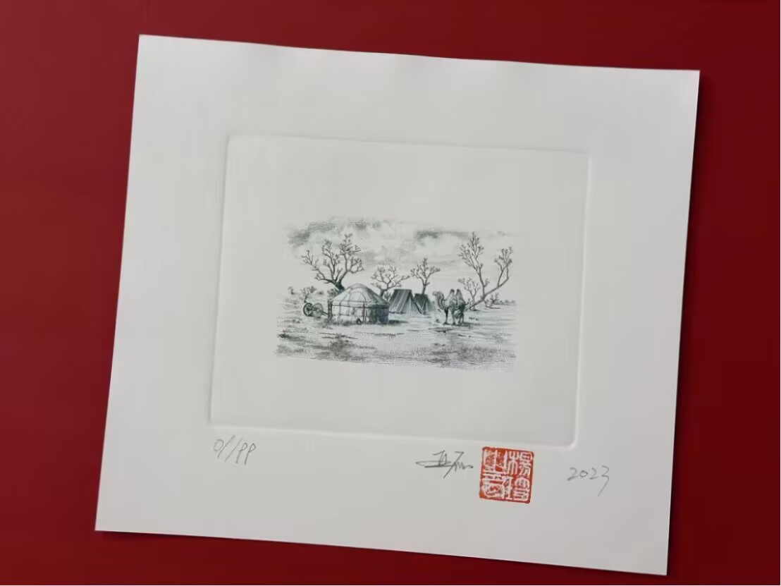 【刻意工坊】“四大天王”雕刻版印样【限量99套】