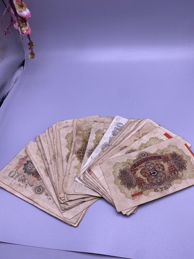 军用手票50张，品相如图，200包快递