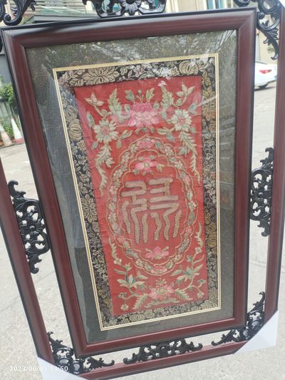 老刺绣·清末民初·苏绣·龙纹刺绣。