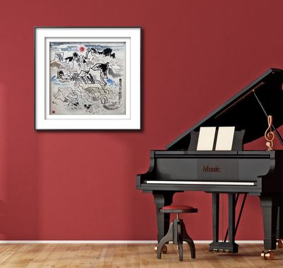 胡汀作品欣赏（一）—万抹千涂总关情